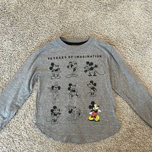 Pre-owned long sleeve Mickey Mouse shirt. Size XS.